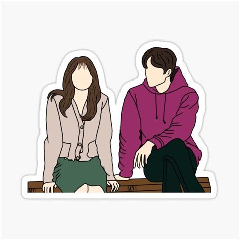 Nevertheless Kdrama Stickers For Sale Kdrama Kpop Drawings Print
