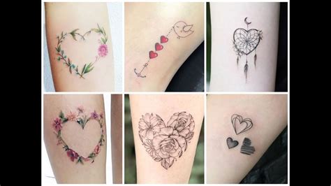 Beautiful Heart Tattoo Design Ideas For Womens Youtube