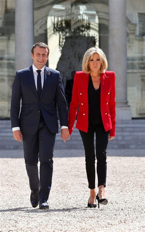 The latest news on brigitte macron is on popsugar fashion. Brigitte Macron makes a case for skinny jeans in 2020 | Blazer outfits for women, Fashion ...