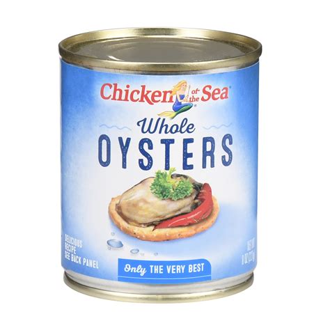 Maybe you would like to learn more about one of these? Chicken of The Sea Whole Oysters, 8 oz - Walmart.com ...