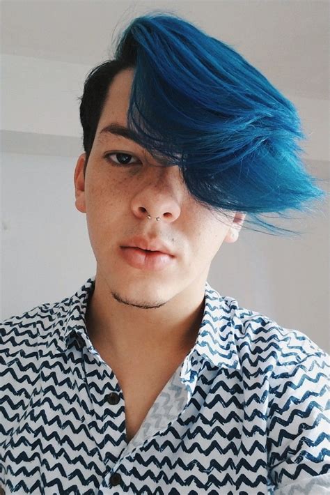 26 Blue Hairstyles Men Hairstyle Catalog