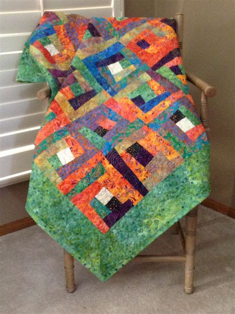 Maybe you would like to learn more about one of these? Wonky Log Cabin Quilt (Twin Size)