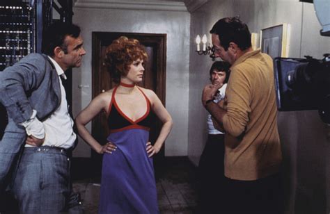 Behind The Scenes With Sean Connery Jill St John And Guy Hamilton
