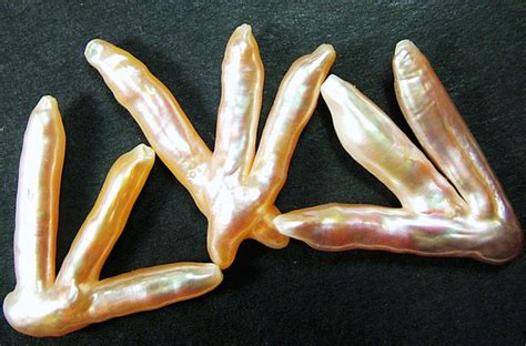 Chicken Feet Keshi Pearls High Luster 37cts Pf422