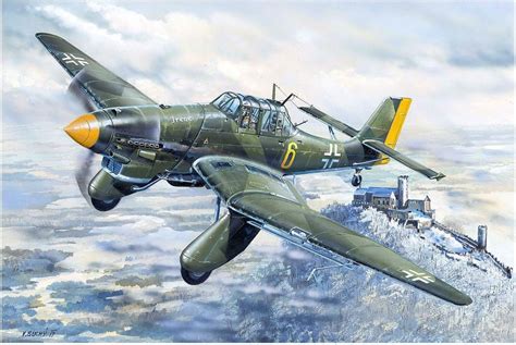 Trumpeter 02420 Model Kit Junkers Ju 87 A Stuka Uk Toys And Games