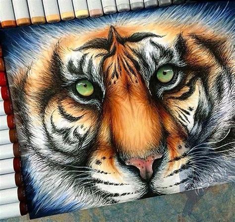 Whenever i lack inspiration for new ideas i just draw a good ole rib cage, always does the trick!! This is so amazing | Tiger drawing, Animal drawings, Epic ...