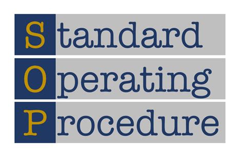 Sop Png Standard Operating Procedure Png Transparent Png Transparent