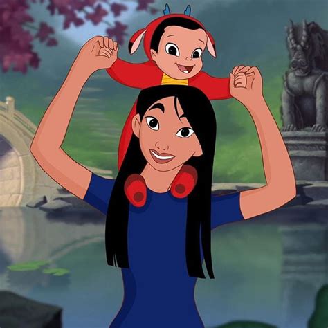 Mulan As A Mom Best Disney Princess Fan Art Popsugar Love And Sex