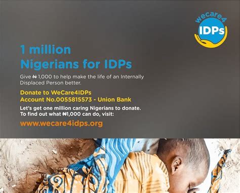 Give N1000 To Help Make The Life Of An Internally Displaced Person