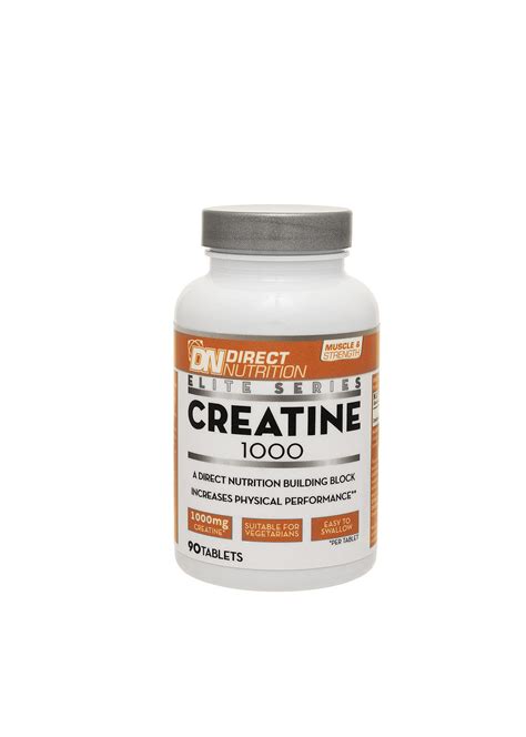Elite Creatine Monohydrate Tablets Direct Nutrition