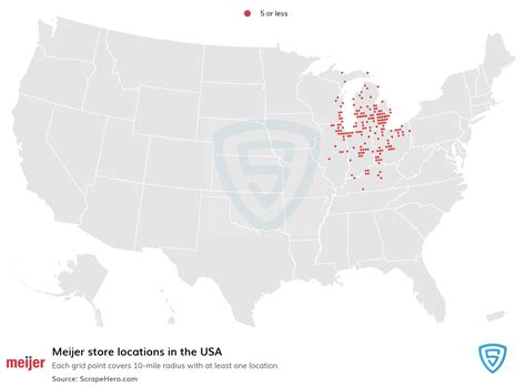 List Of All Meijer Store Locations In The Usa Scrapehero Data Store