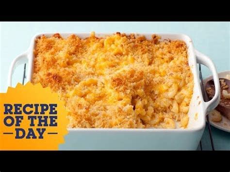 Alton brown s sour cream cheesecake food network. Recipe of the Day: Alton's Baked Macaroni and Cheese Under ...