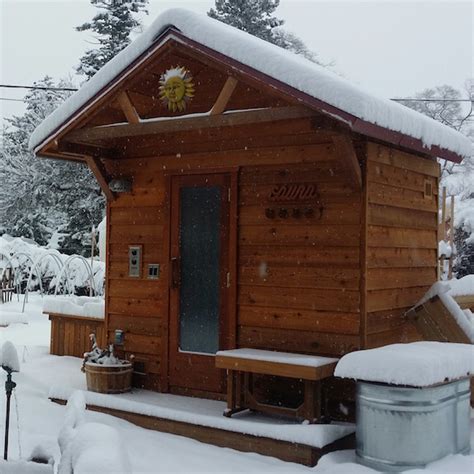 Diy Outdoor Sauna Kit Canada Outdoor Saunas Cabin And Barrel Sauna
