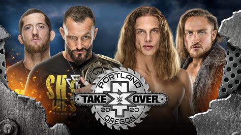 Nxt Tag Team Champions The Undisputed Era Vs Matt Riddle And Pete Dunne