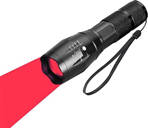 Wayllshine One Mode Red Light Flashlight 1 Mode Red Led Flashlight
