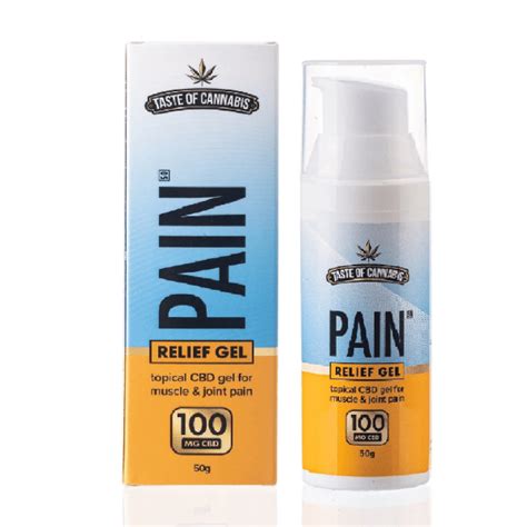 PAIN RELIEF Gel - 100mg CBD Isolate | LekkeVape
