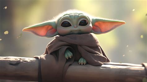 Fond Décran Pc De Bureau Avec Baby Yoda De Star Wars Fond Décran Pc