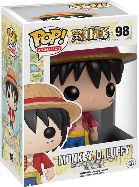 Funko Pop Animation 98 One Piece Monkey D Luffy Vinyl Figure New