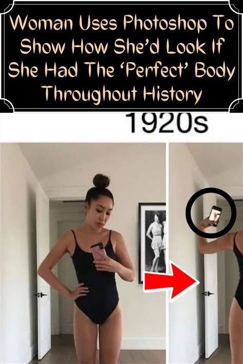 Woman Uses Photoshop To Show How Shed Look If She Had The Perfect My