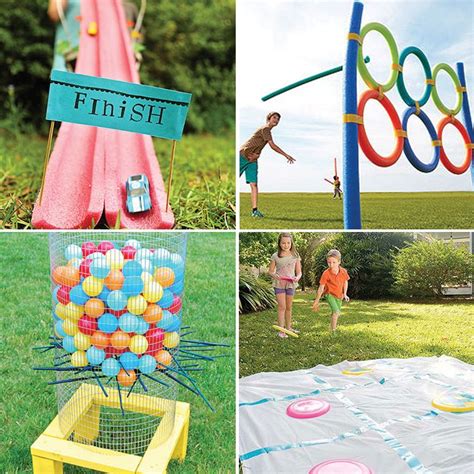 25 Games To Make For The Backyard Outdoor Games For Kids Fun