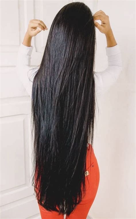 We Love Shiny Silky Smooth Hair In 2021 Long Hair Styles Long Black Hair Long Silky Hair