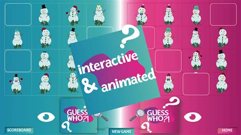 guess who snowman interactive and animated virtual powerpoint etsy australia
