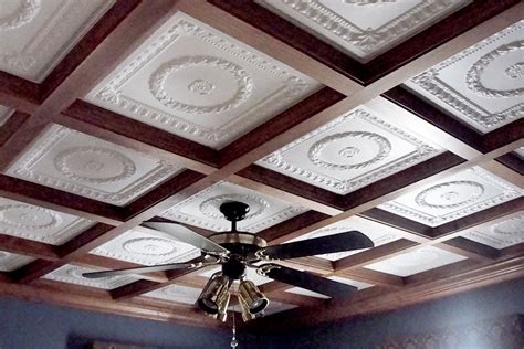 Coffered Ceiling Transformation Ceilume
