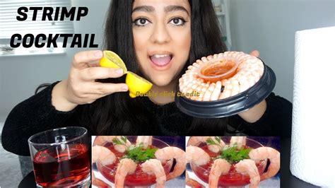 Pretty much anything that people aren't accustomed to seeing is perfect. SHRIMP COCKTAIL MUKBANG | PRAWN PLATTER - YouTube