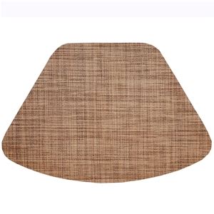 wedge placemats brown tan wipe clean wedge shaped