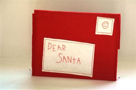 Dear Santa Christmas Letter Envelope Christmas Decoration Or Ornament