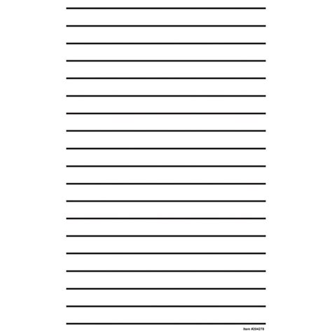 Giant Thick Line Writing Paper Pad Of 50 Thick Black Lines Are Easy