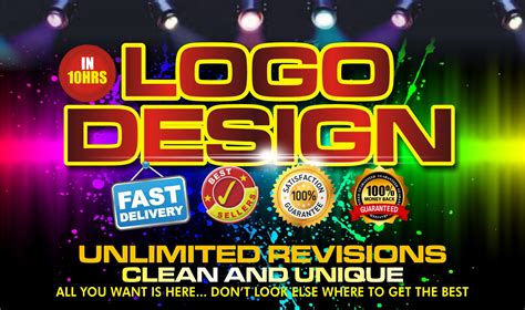 In 10 Hrs Design Modern Professional Minimalist Custom Logo For 5