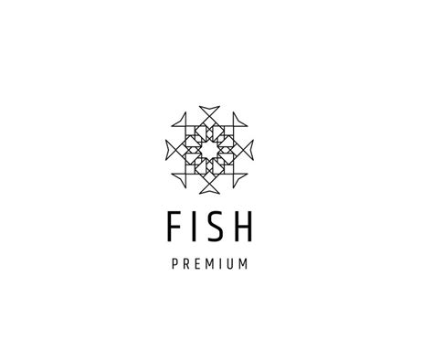 Premium Vector Abstract Fish Logo Icon Design Template