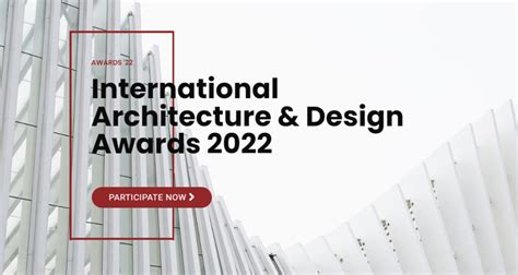 Inscreva Se No International Architecture And Design Awards 2022