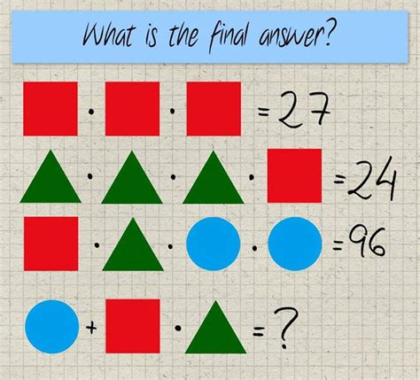 Brain Teaser If You Like Shapes And Colours You Will Definitely Love