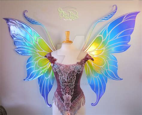 Fairy Maries Custom Giant Rainbow Wings By Faeryazarelle In 2023 Diy