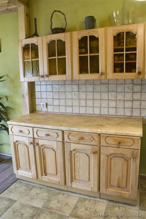 Whitewashing can create instant appeal on your old kitchen cabinets. Pictures of Kitchens - Traditional - Whitewashed Cabinets