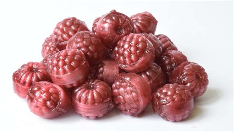 Raspberry Filled Hard Candies 4oz Nibbles And Bits