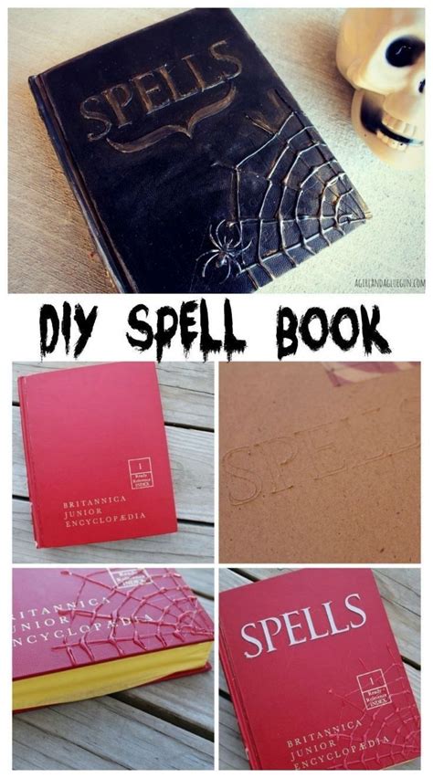 Pin By Robotprincess On This Is Halloween Halloween Spell Book Diy
