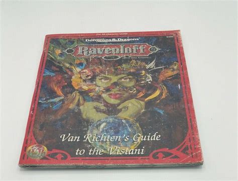 Van Richtens Guide To The Vistani Ravenloft Dungeons And Dragons Tsr