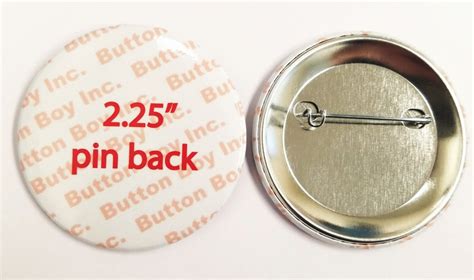 225 Custom Pinback Buttons Button Boy