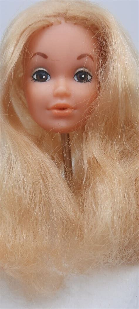 Barbie PJ W Steffie Face HEAD Only Vintage Mattel 1974 Free Moving EBay