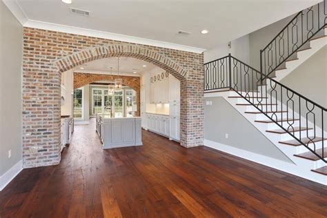 Two Story Open Floor Plan Traditional Staircase New Orleans By