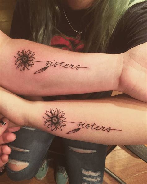 25 Best Matching Sister Tattoos Matching Sister Tattoos Youll Love