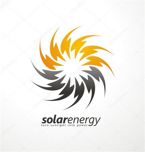 Solar Energy Logo Design Concept — Stock Vector © Lukeruk 62192187