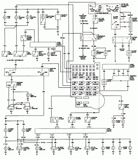 1991 chevy s10 blazer wiring. 2002 Chevy S10 Headlight Wiring | Wiring Diagram - Chevrolet S10 Wiring Diagram | Wiring Diagram