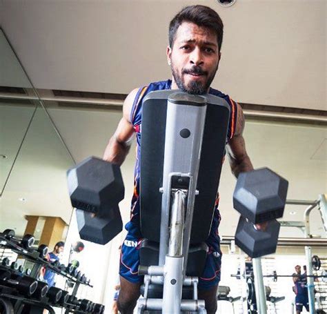 Times When Hardik Pandya Inspired His Followers With Hardcore Workout Skills