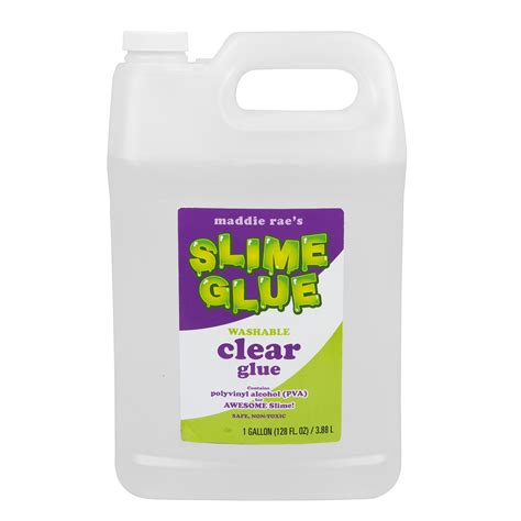 Maddie Raes Clear Slime Glue 1 Gallon Non Toxic Immediate Shipping