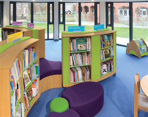 Mobile Library Shelving With Images Library Furniture Library