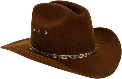 Faux Felt Wide Brim Western Cowboy Hat At Amazon Mens Clothing Store